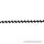 1/4 Inch Rayon Rick Rack Black
