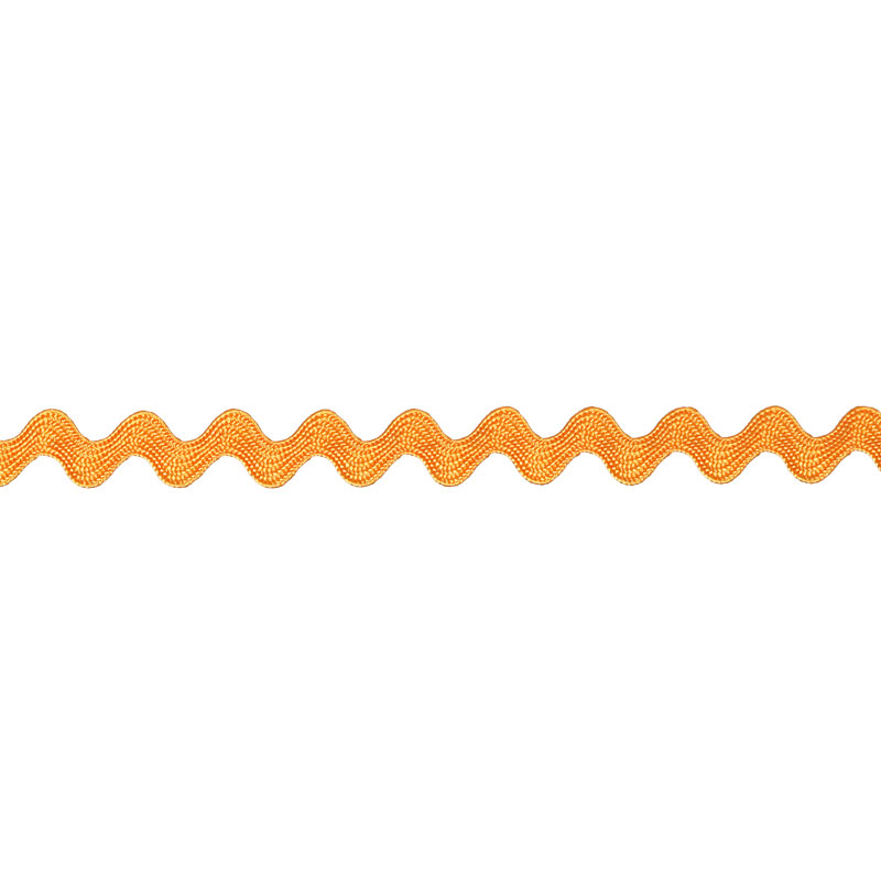 Orange Rick Rack 5/16 Inch Rayon Rick Rack Orange | Decorative Trimmings LLC