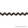 1/2 Inch Rayon Rick Rack Brown