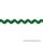 1/2 Inch Rayon Rick Rack Kelly