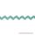 1/2 Inch Rayon Rick Rack Aqua