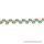 3/8 Inch Orange Picot Puff Rick Rack