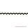 1/2 Inch Rick Rack Black