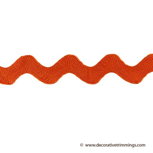 Jumbo Rick Rack Orange | Decorative Trimmings LLC