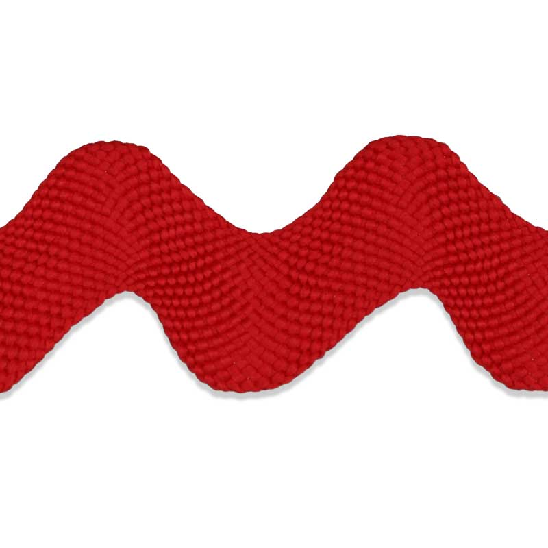 Jumbo Rick Rack Red Decorative Trimmings LLC