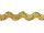 Gold 1/2 Inch Metallic Rick Rack
