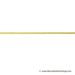 1/8 Inch Yellow Braided Soutache