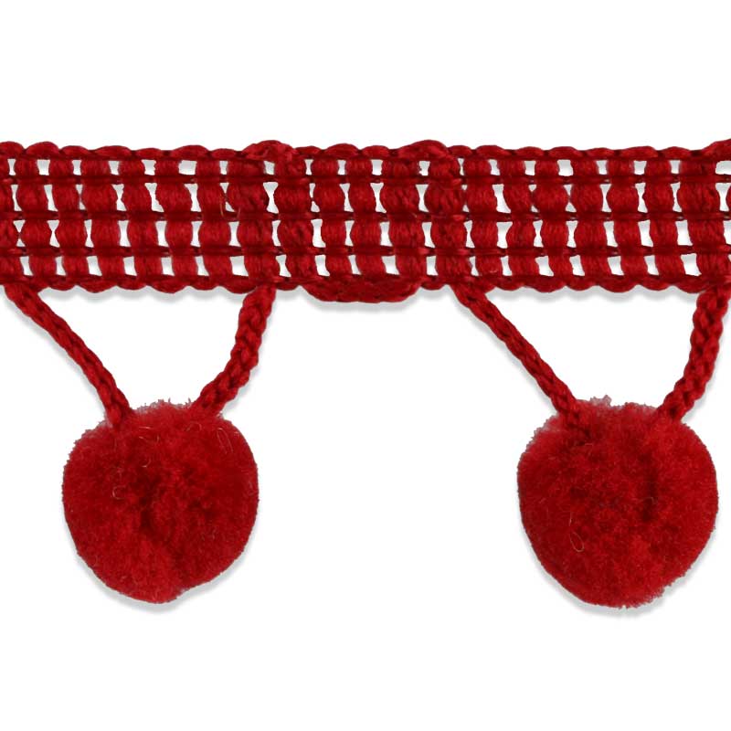Red Ball Fringe Decorative Trimmings LLC