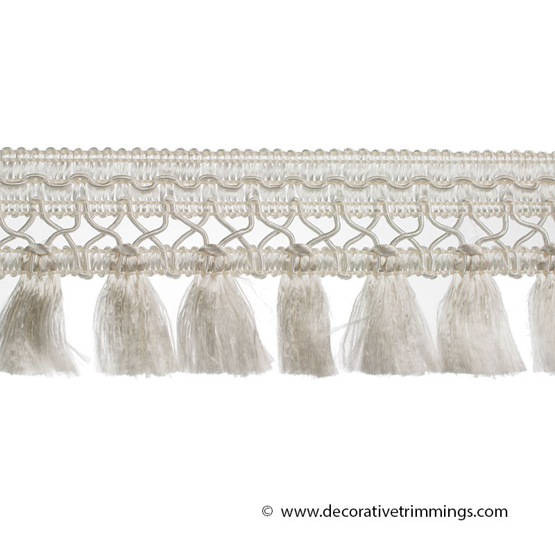 2 1/4" Oyster Tassel Fringe Decorative Trimmings LLC