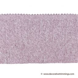 4 Inch Pink Glimmer Chainette Fringe