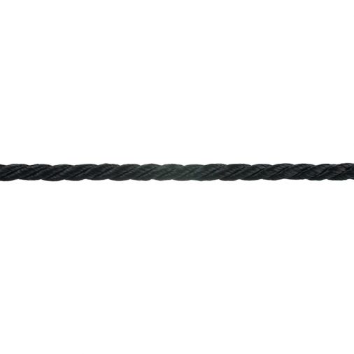 1/8 Inch Black Twist Cord