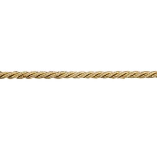 1/8 Inch Gold Twist Cord  Decorative Trimmings LLC
