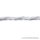 1/4 Inch Silver/White Twist Cord