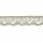 Natural 1 Inch Ruffled Cluny Lace