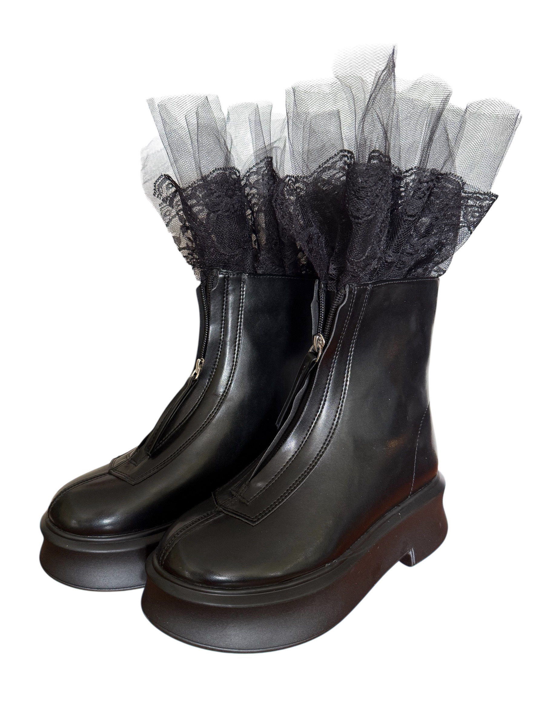 Frilly Boots