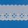 1 3/4 Inch Floral Eyelet Edge White