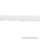 White 1 Inch Ruffled Raschel Lace