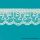 Natural 1 Inch Ruffled Raschel Lace