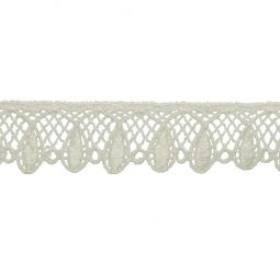 3/4 Inch Tear Drop Venice Lace Embroidery