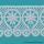 White 2 Inch Venice Sunflower Scroll Galloon