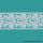 White 1 1/2 Inch Fleur-de-Lis Venice Insert