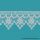White 1 3/4 Inch Venice Pointed Daisy Edge