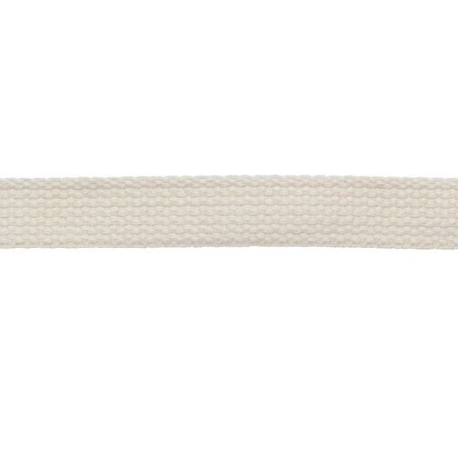 1 Cotton Webbing Strapping - Natural