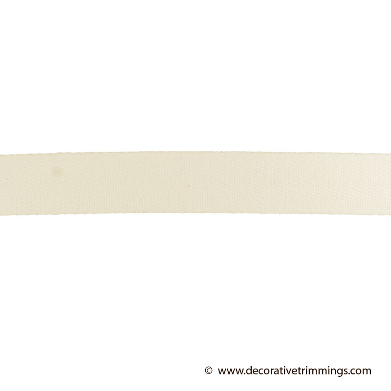 Natural 1 Inch Heavy Cotton Twill Tape Decorative Trimmings LLC