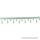 White 1 1/4 Inch Beaded Fringe