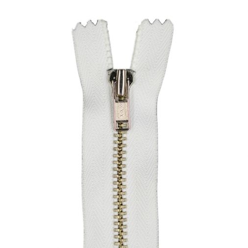 3 YKK Metal Zipper Closed End Nickel Finish- 57 Colors - 17 Lengths  Available